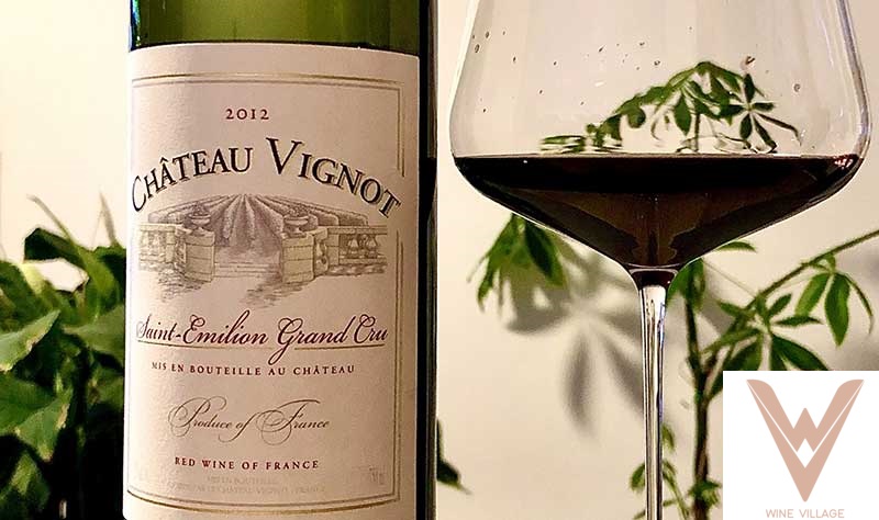 Rượu vang Chateau VIGNOT Saint-Émilion Grand Cru tại hồ chí minh